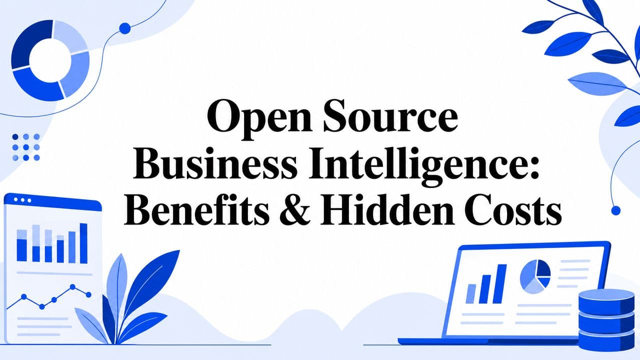 Open Source Business Intelligence: Benefits & Hidden Costs